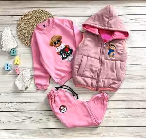 ست گرم بچگانه سه تکه‌