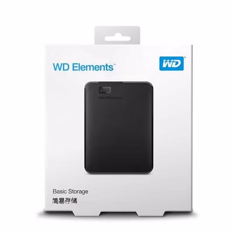 هارد اکسترنال وسترن دیجیتال مدل Elements ظرفیت  500 گیگابایت نو و آکبند