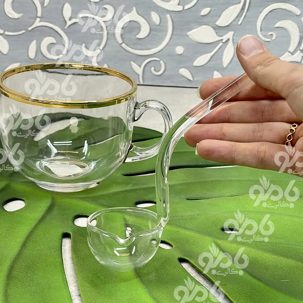قاشق ملاقه ای تک پیرکس سرکج