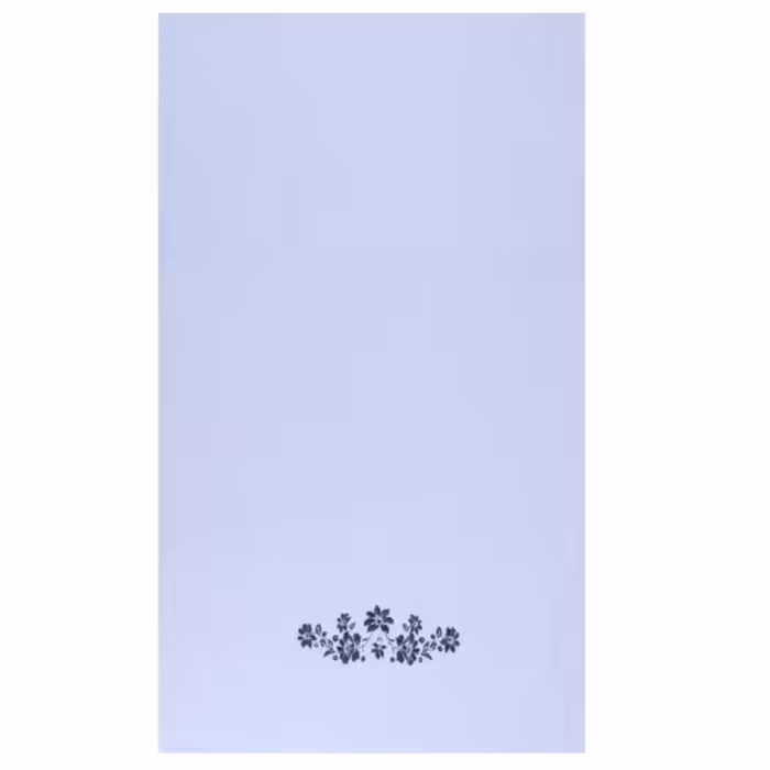 حوله دستی مدل ِFlower سایز 50x90 سانتی متر سفید