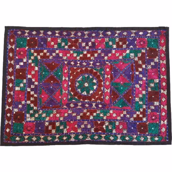 رومیزی مستطیل سوزن دوزی کد SOOZMOS21 نفیس