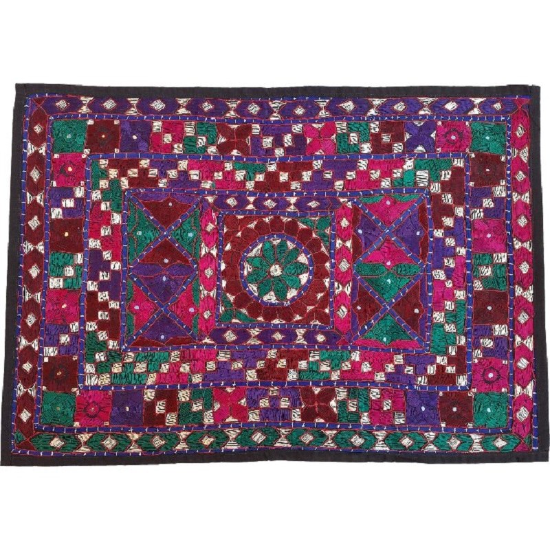 رومیزی مستطیل سوزن دوزی کد SOOZMOS21 نفیس