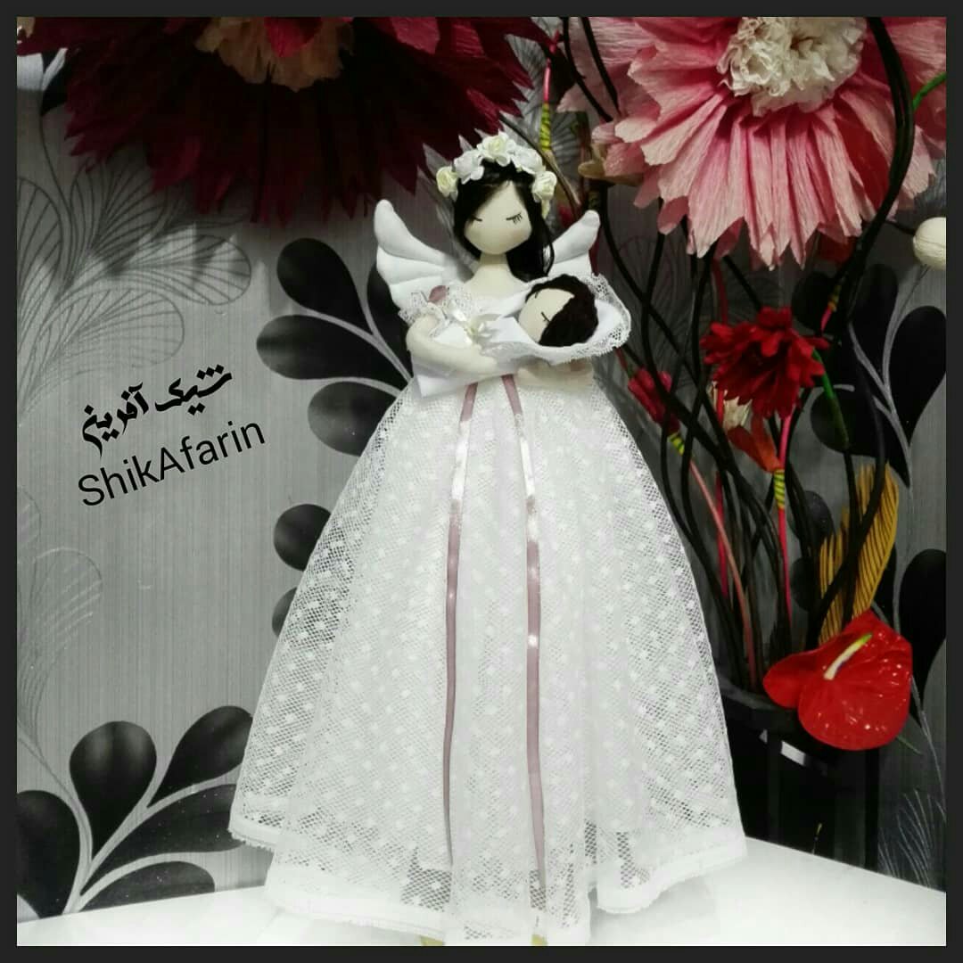 عروسک تیلدای فرشته مادر