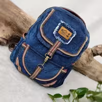 کوله پشتی جین مدل آسمان - کد 825