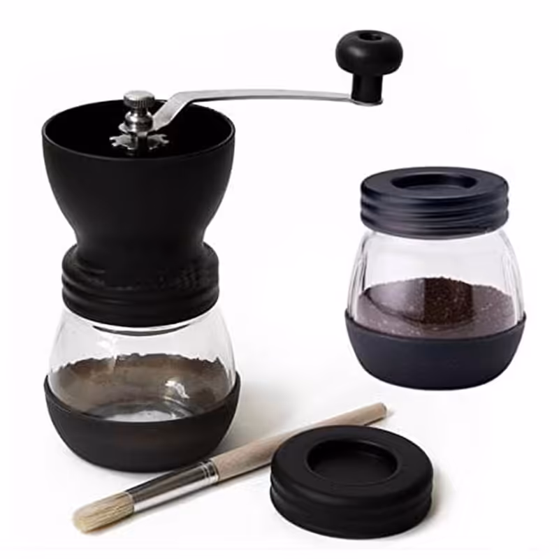 آسیاب دستی قهوه دو مخزنه