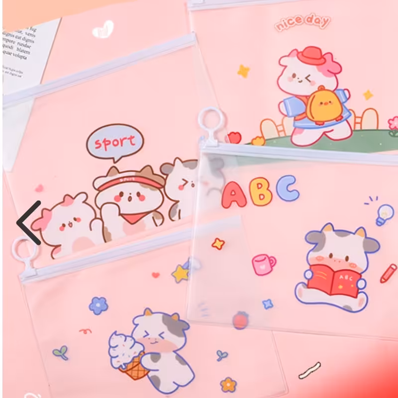 کاور پلاستیکی پوشه فانتزی طرحدار