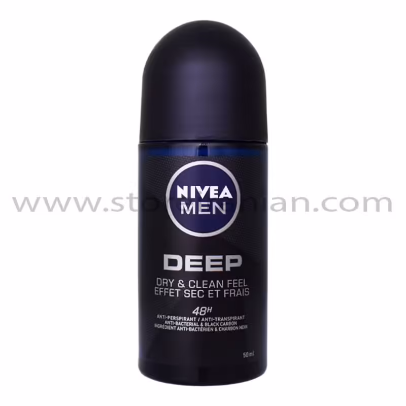 مام رول ضد تعریق مردانه نیوآ مدل Deep حجم 50 میلی لیتر