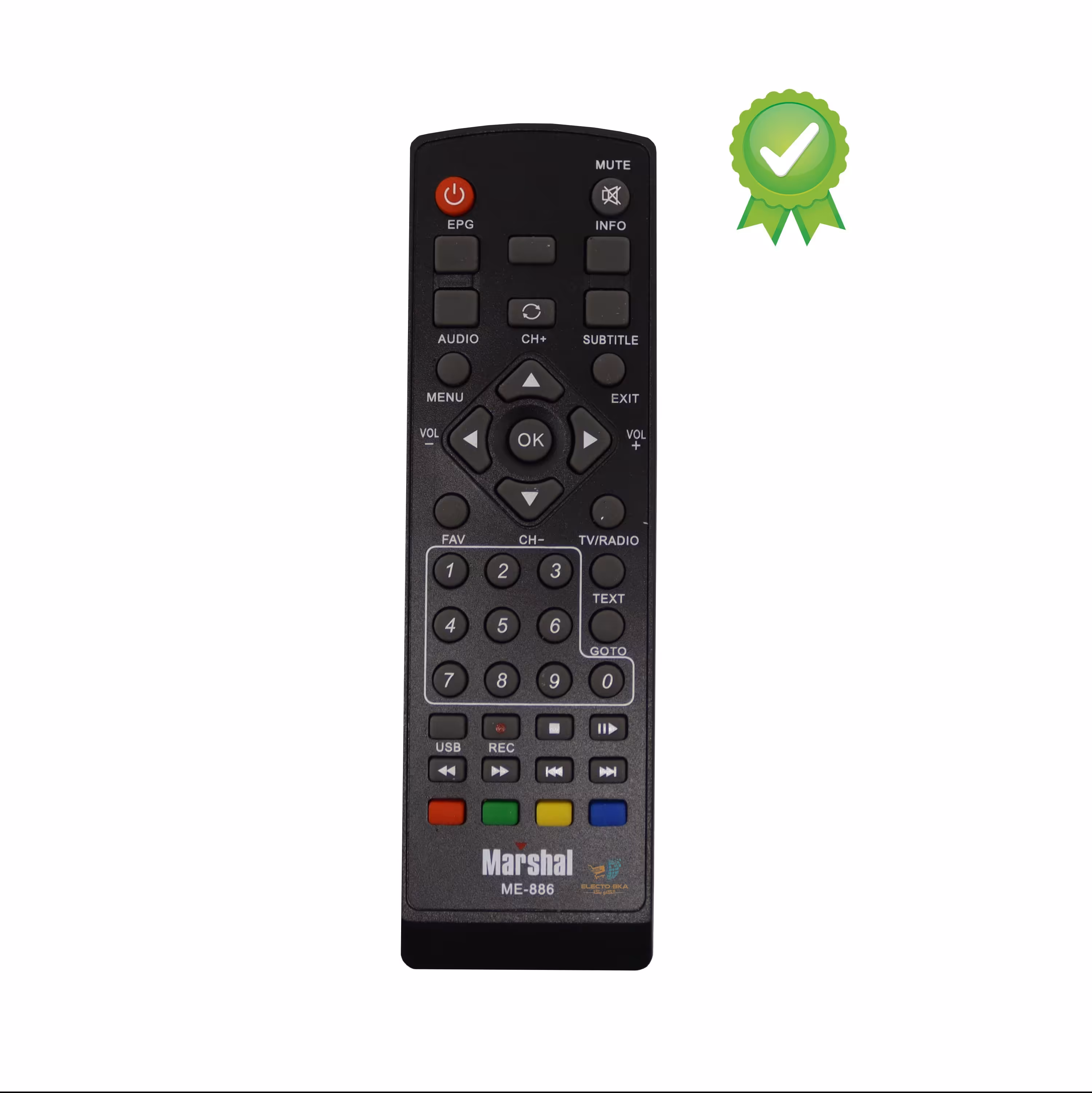   کنترل مارشال Marshal ME-886 - کنترل گیرنده دیجیتال الکتوبکا 229.1