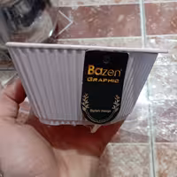 سبد تفاله گیر بازن طرح گرافیک