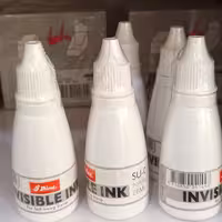 جوهر نامرئی مهر قابل رویت در زیر اشعه یووی برند شاینی