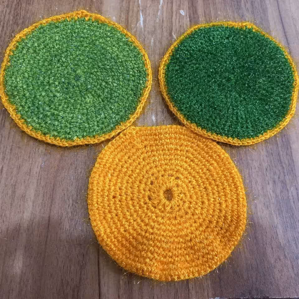 اسکاج بافتنی طرح گل