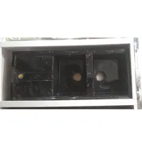 سینک آشپزخانه گرانیتی کیفیت عالی رنگ مشکی رگه طلایی براق  ارسال به کل تهران پس کرایه 