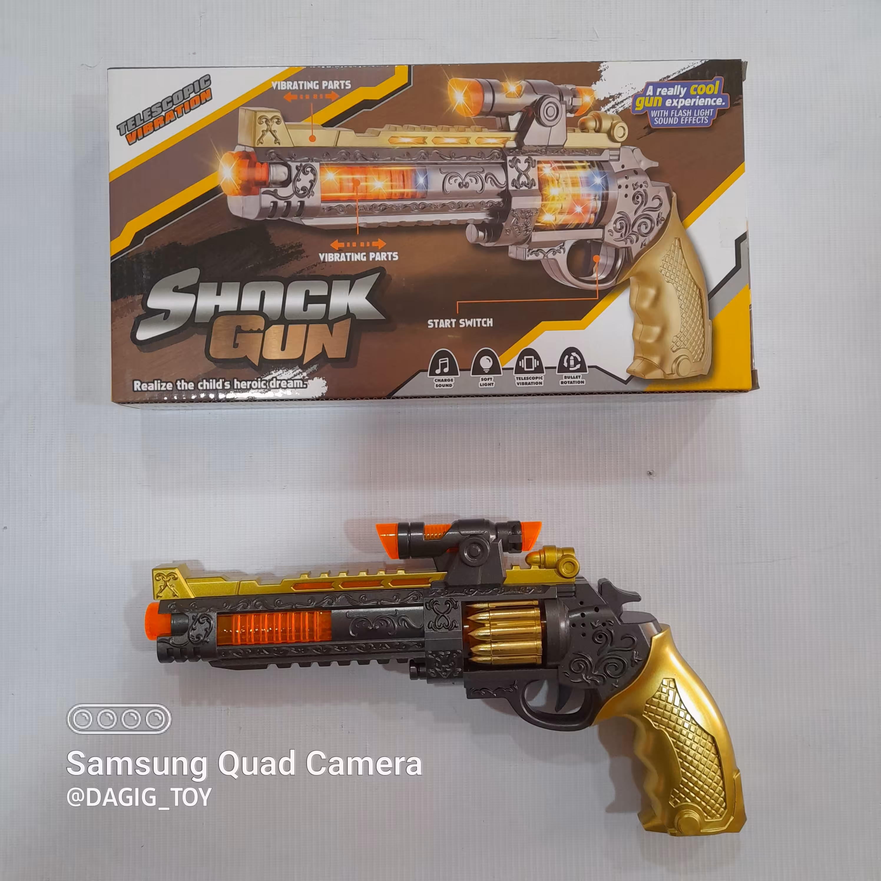 خرید اسباب بازی تفنگ کلت کلانتر آمریکایی