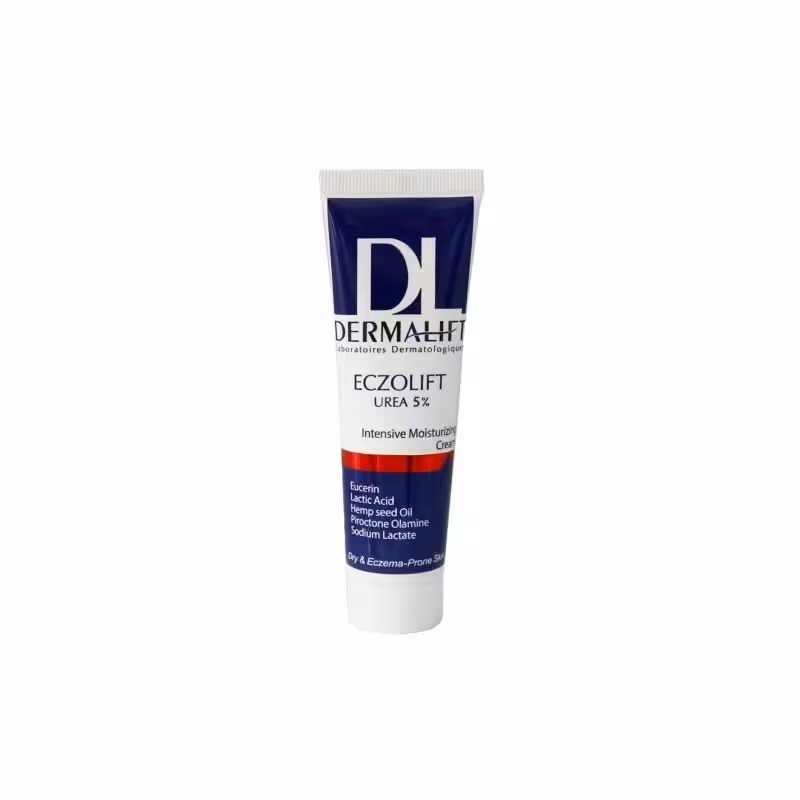 کرم مرطوب کننده اوره و اوسرین 5% مدل Eczolift درمالیفت 50 میل