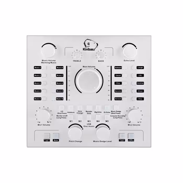 کارت صدا استودیو کینباس مدل T10 قابل استفاده برای مهمانی و شخصی 