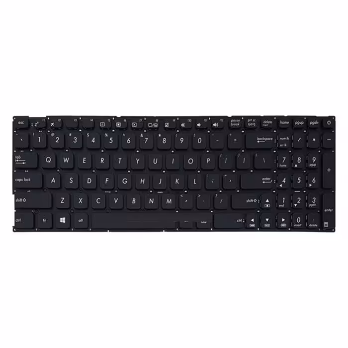 کیبورد لپ تاپ ایسوس VivoBook Max X541 مشکی اینترکوچک بدون فریم