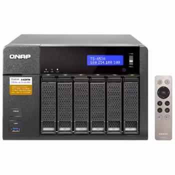 قیمت خرید ذخیره ساز شبکه کیونپ 653 کد3998 | QNAP TS-653A