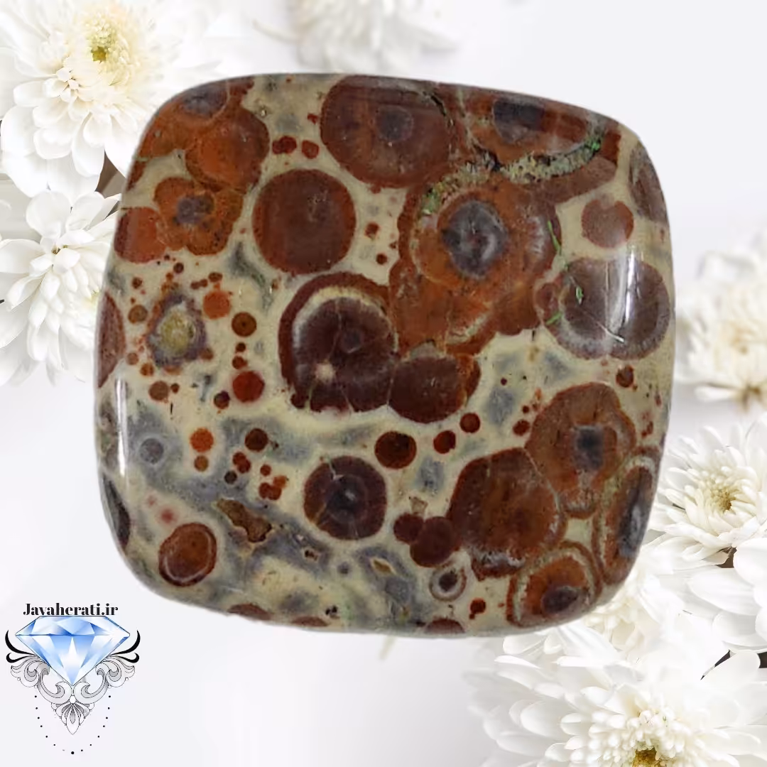 نگین آستروید جاسپر معدنی j14