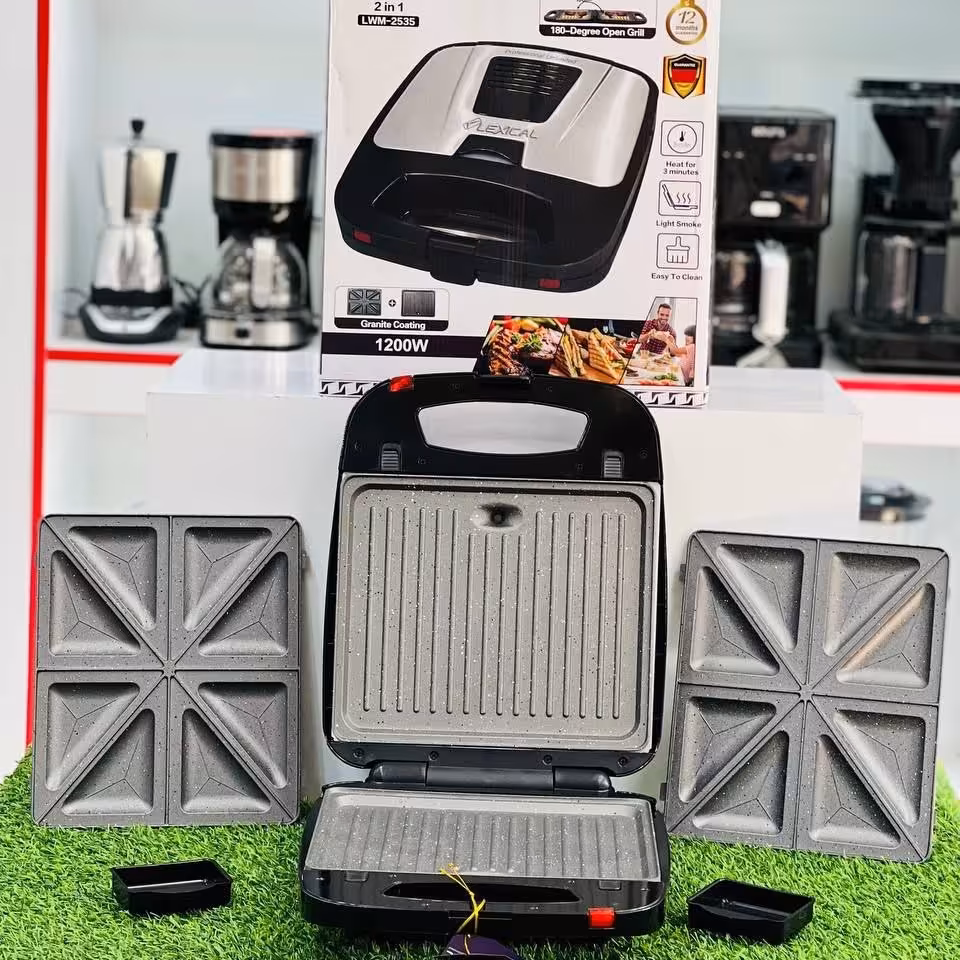 ساندویچ ساز و گریل لکسیکال اصل مدلlwm2535