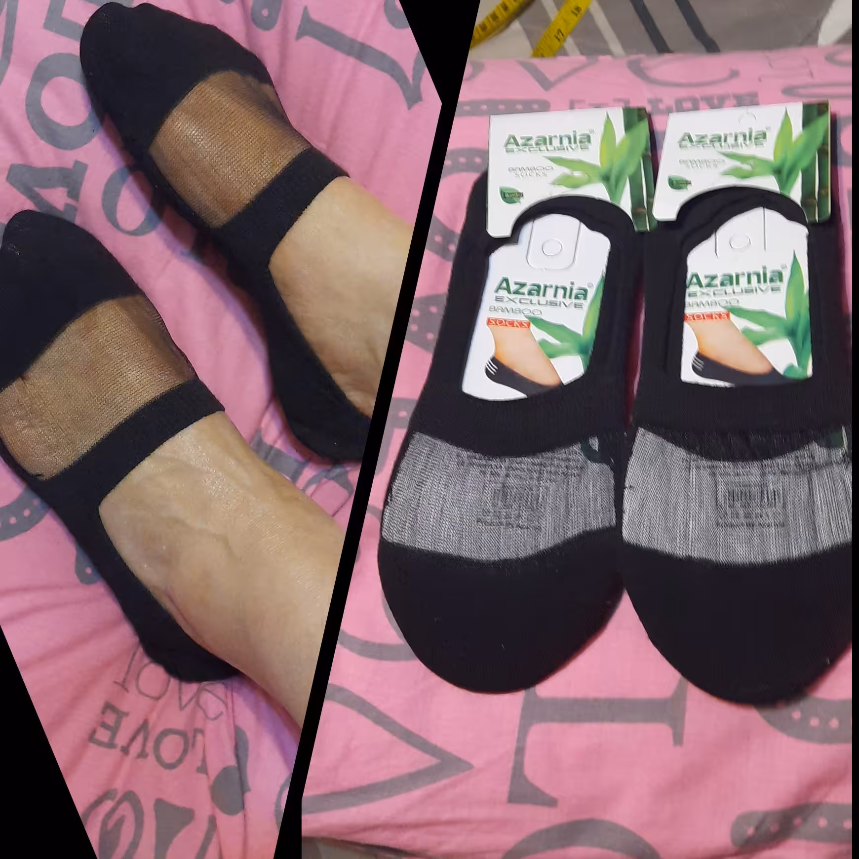 پاپوش شیشه ای پشت ژله ای نخی  راحت وسبک ضدالرژی فری سایز