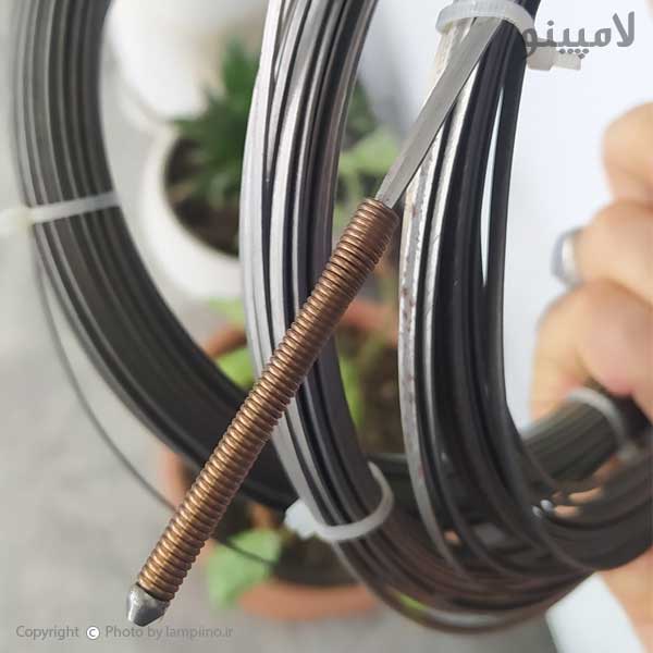 فنر سیم کشی فلزی 6 متری درجه یک