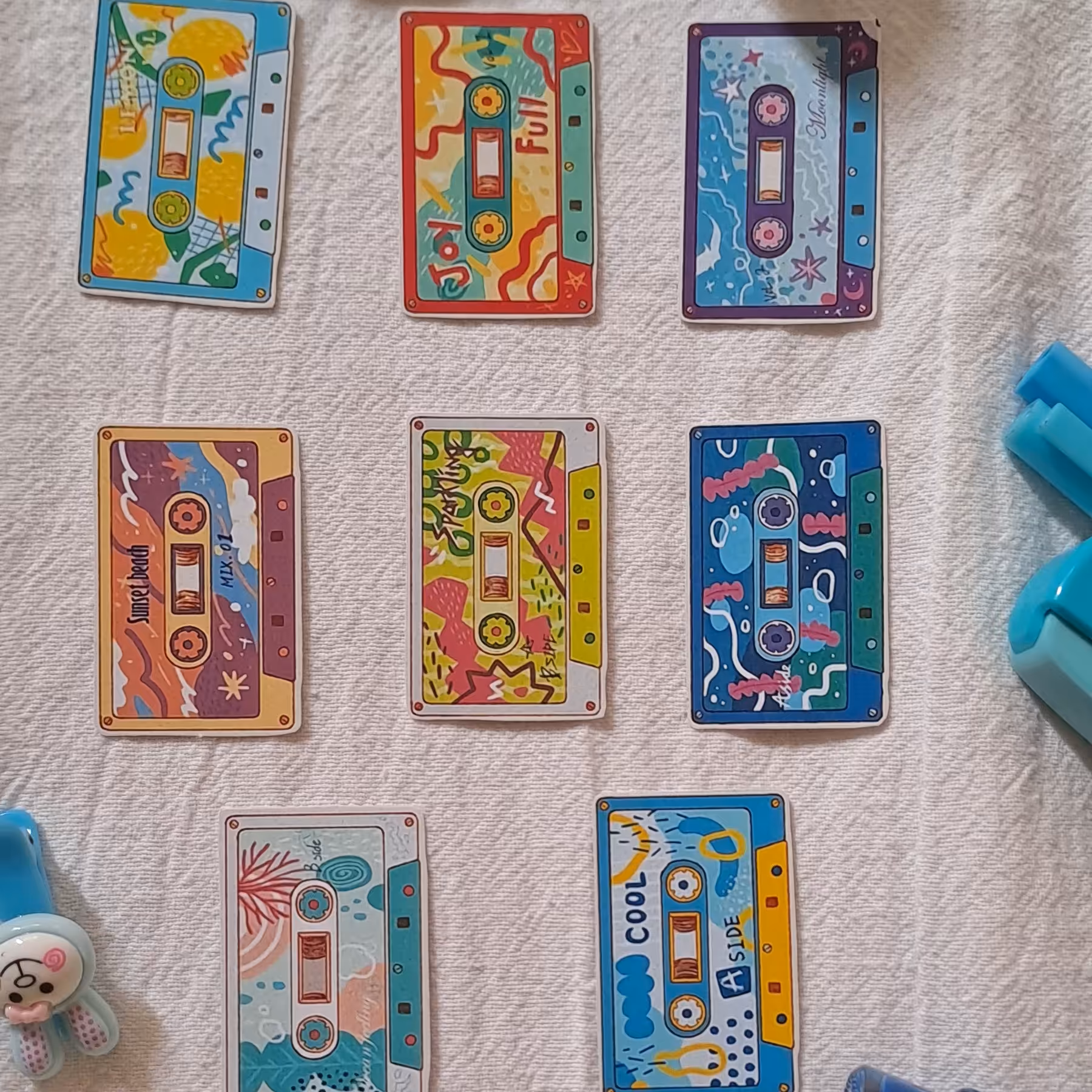 پک8 عددی برچسب کاست