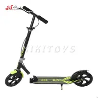 اسکوتر آلومینیومی دو چرخ میکرو مشکی-سبز MICRO S200