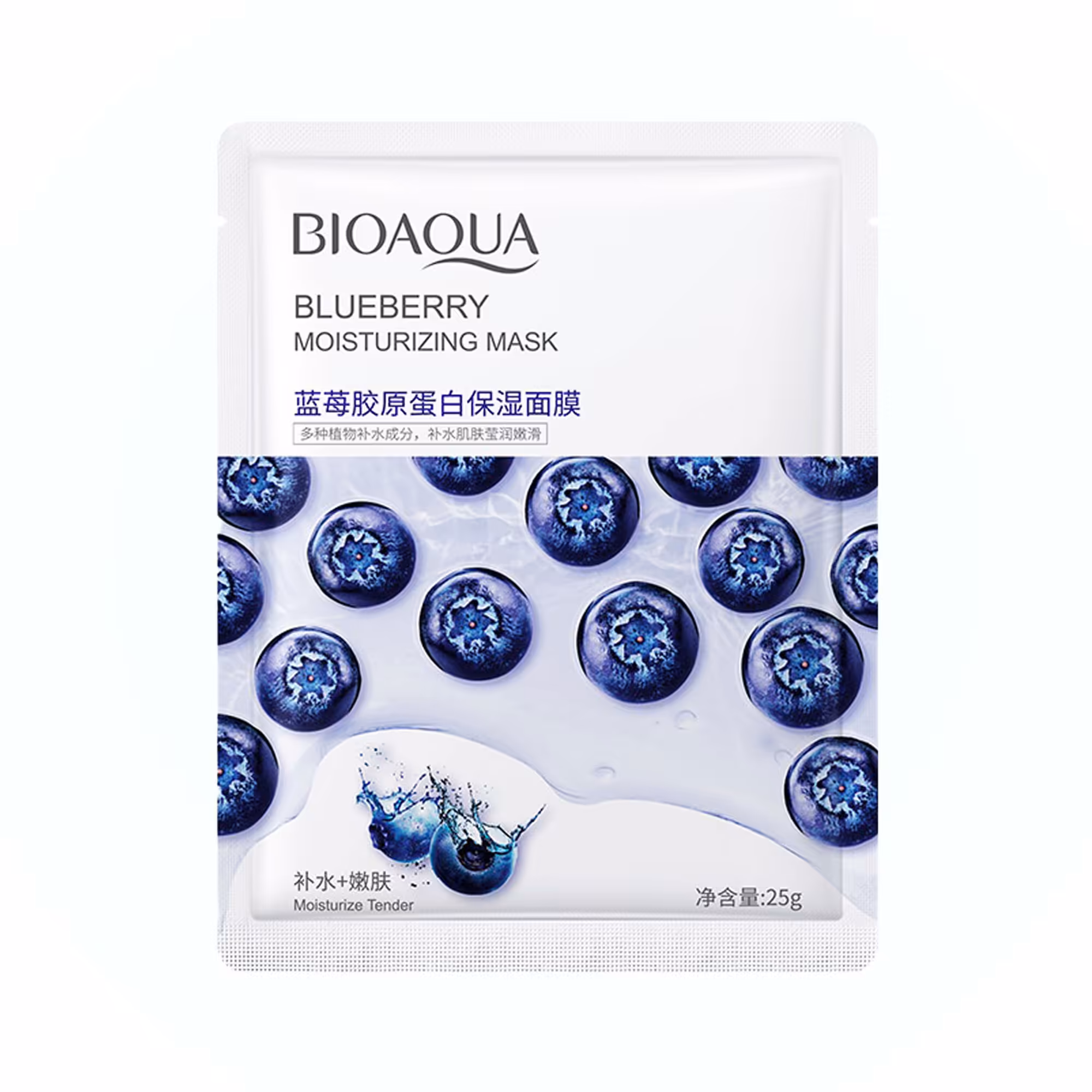 ماسک ورقه ای بلوبری Bioaqua