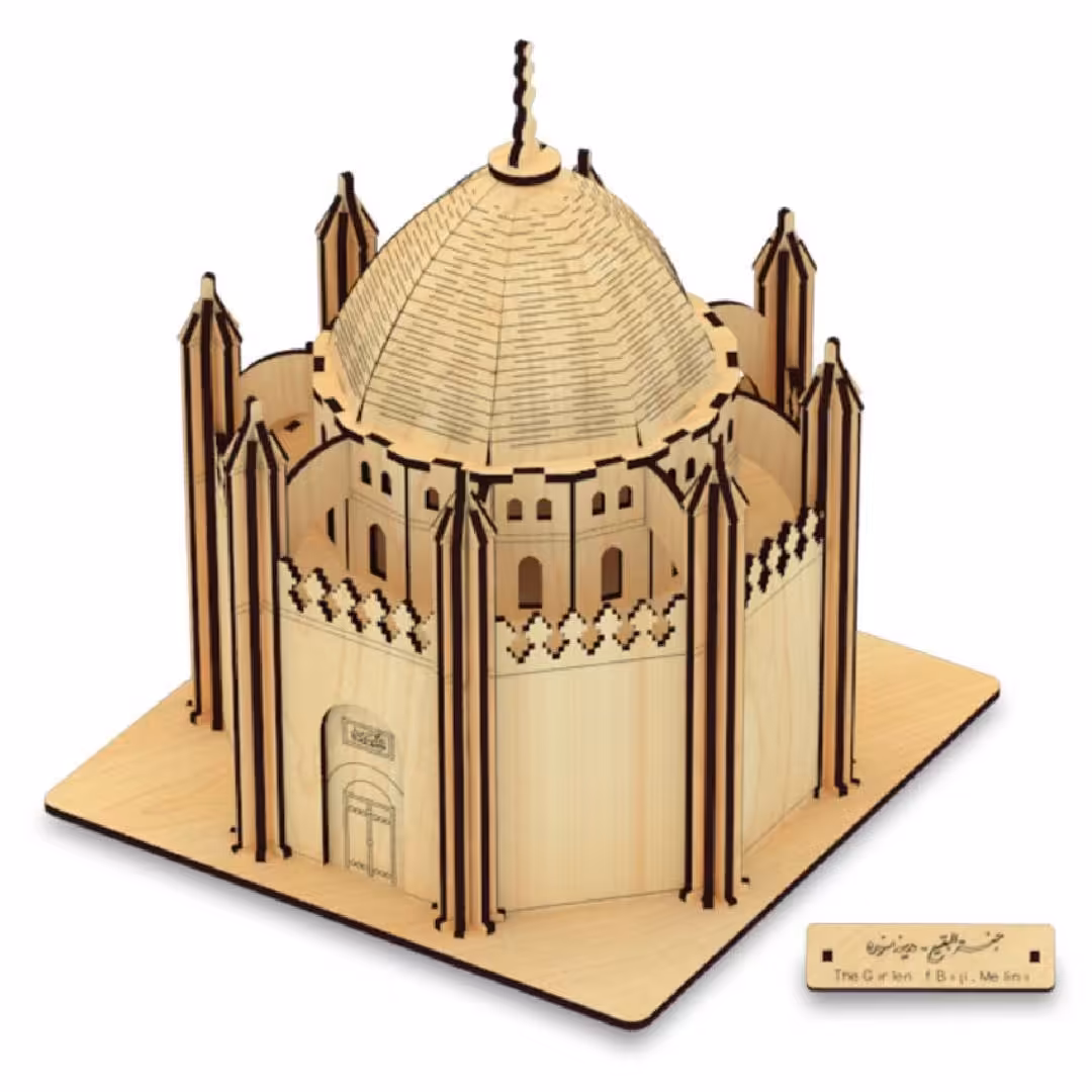 پازل سه بعدی چوبی جنت البقیع ( مدینه ) (پس کرایه)