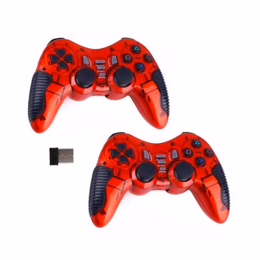 گیم پدبی سیم شوک دار ایکس پی مدل Xp-8012 OWB دوتایی