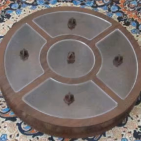 جعبه دمنوش دایره ای ام دی اف 