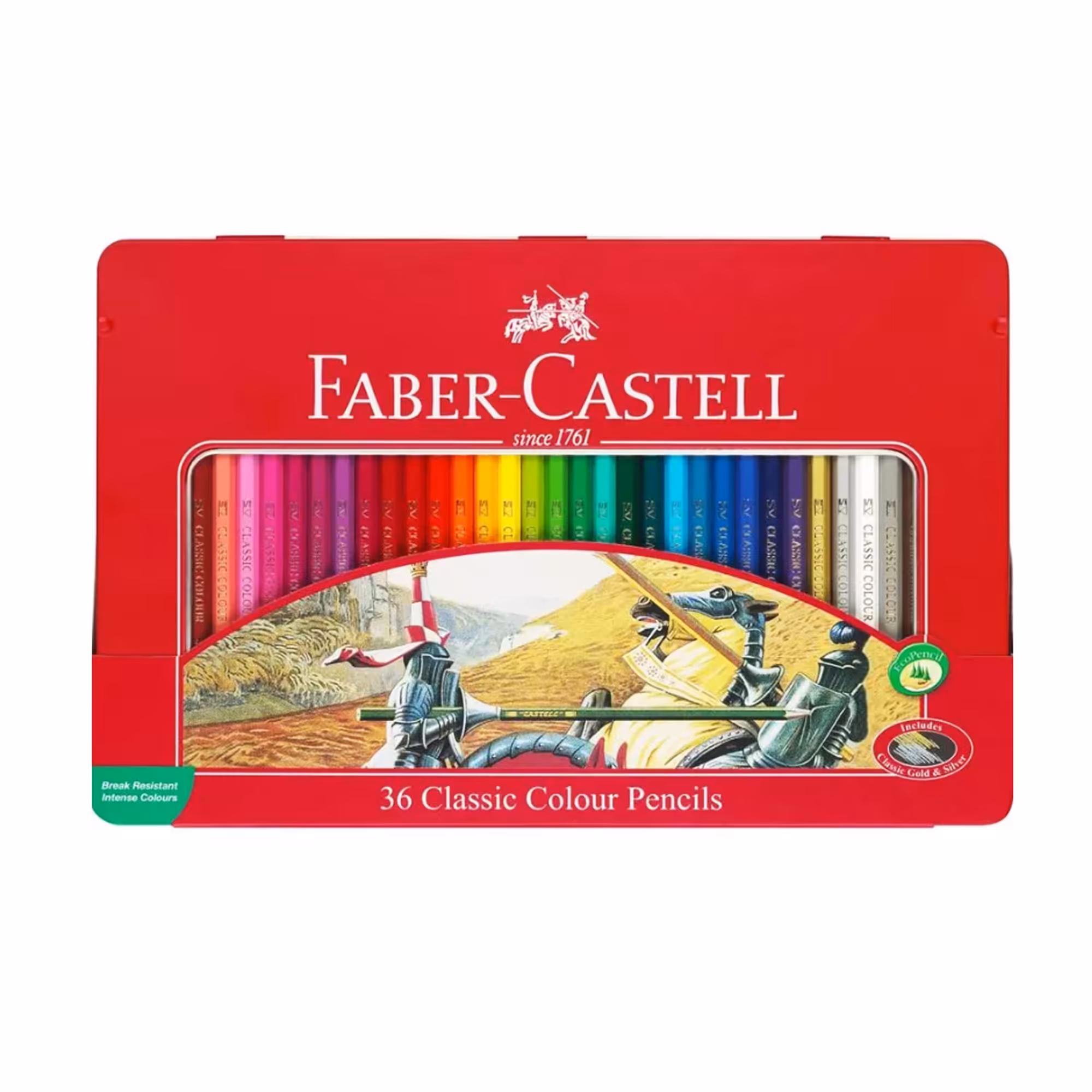 مداد رنگی 36 رنگ فابر کاستل مدل classic color pencil