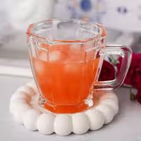 فنجان بلوری ساخت چین شرکت مجستی مدل استیج بسته شش عددی