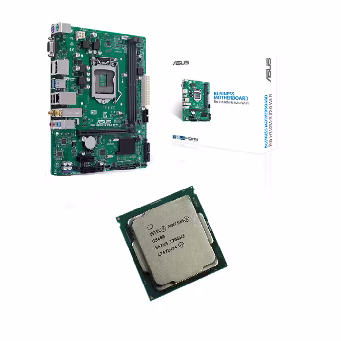 باندل مادربرد ASUS H310M-R Prime R2 و پردازنده INTEL Pentium G5400 Tray