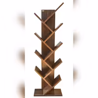 قفسه کتاب و دکوری چوبی کد B13 (مستقیم از تولیدکننده)ارسال با باربری رایگان 