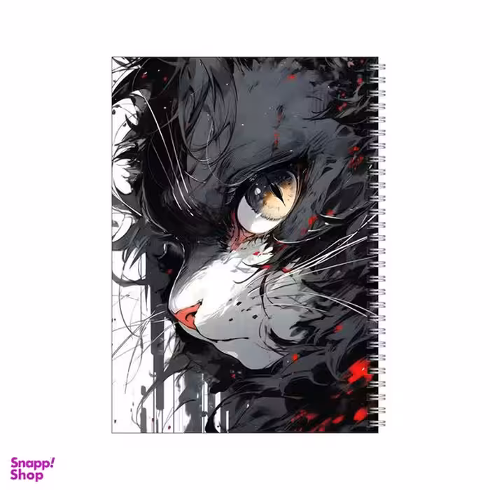 دفتر مشق 100 برگ بامبیلیپ طرح گربه خشمگین کد 4235824