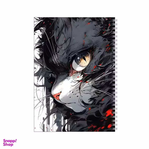 دفتر مشق 100 برگ بامبیلیپ طرح گربه خشمگین کد 4235824