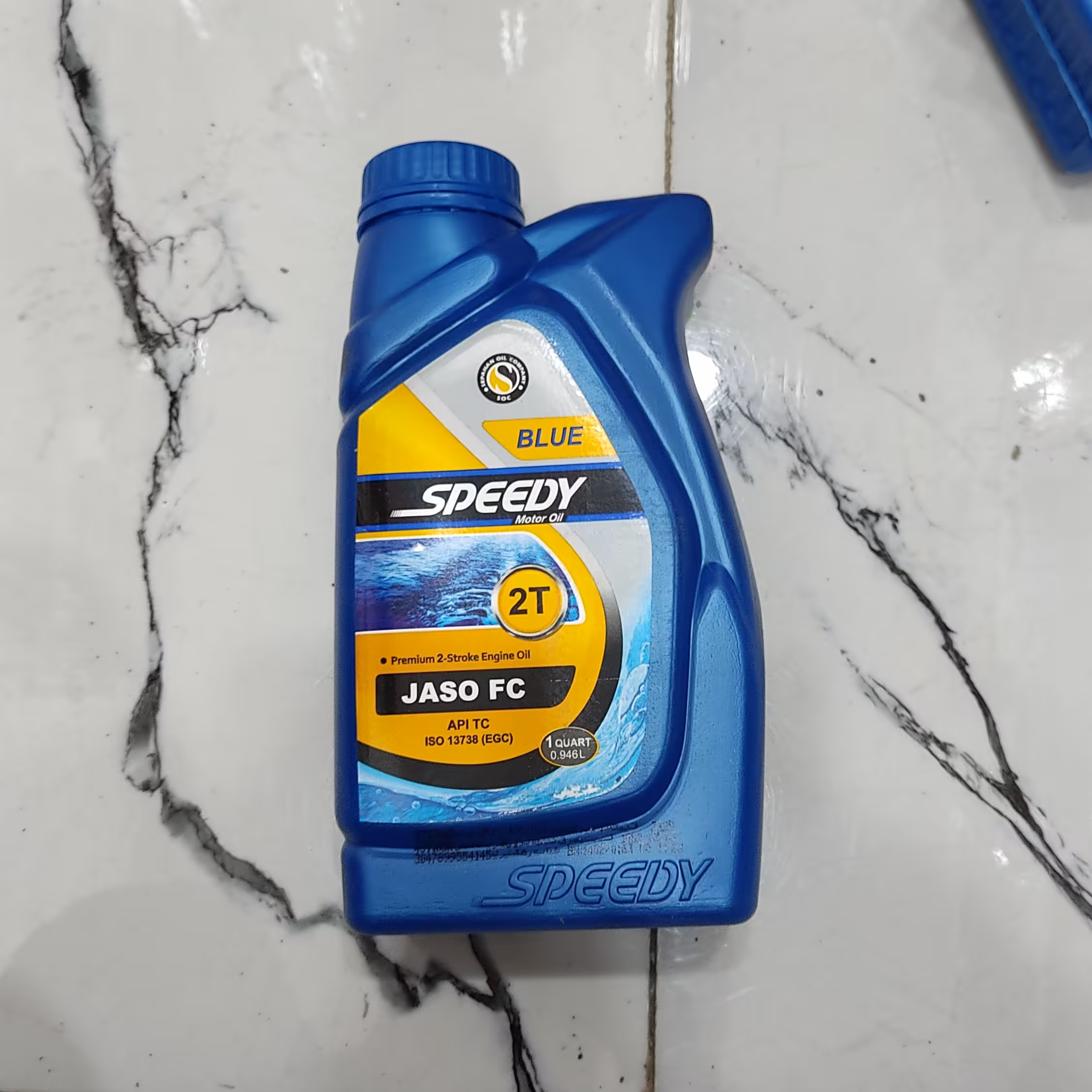 روغن موتور دوزمانه(آبی) اسپیدی 1 لیتری 