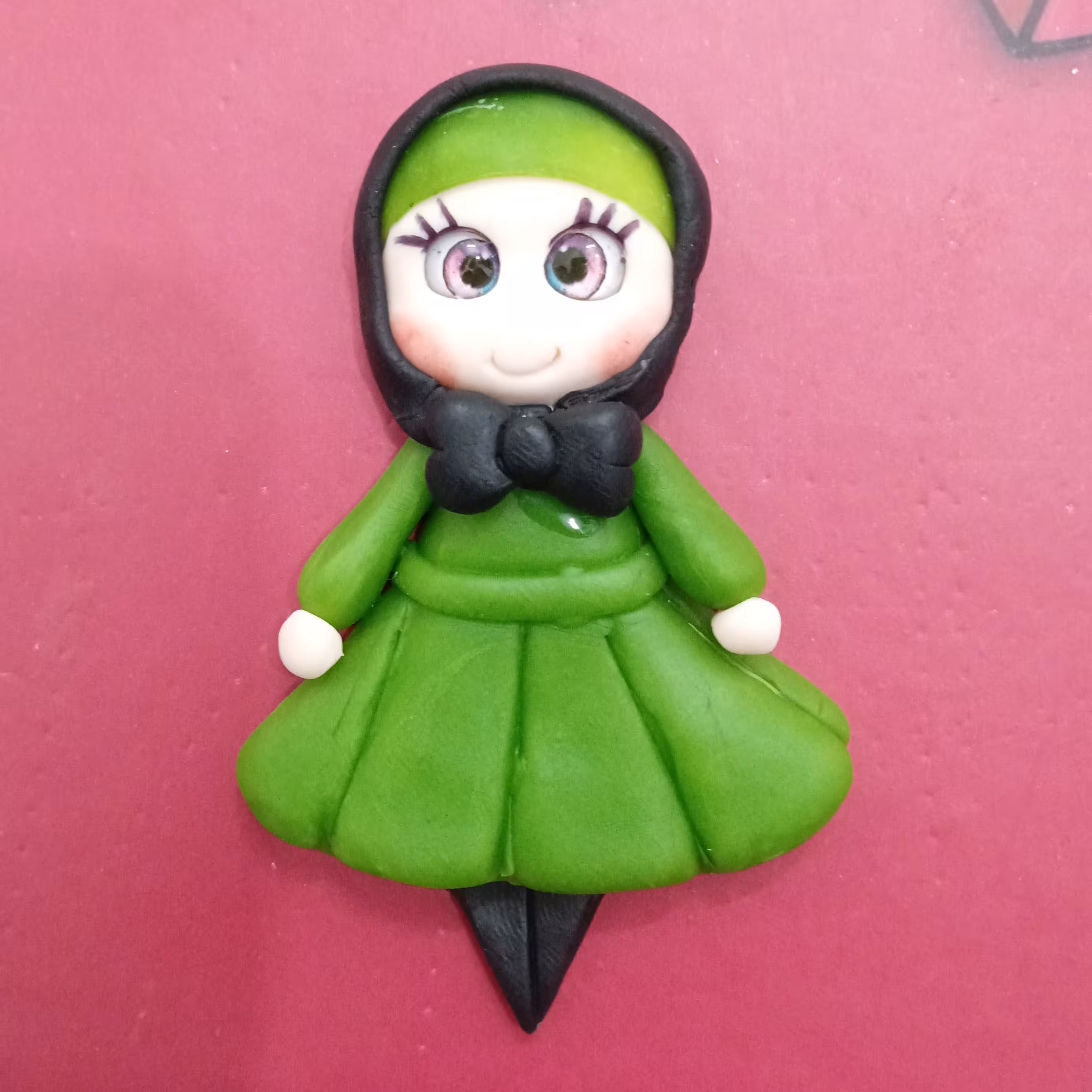 عروسک خمیری دختر محجبه