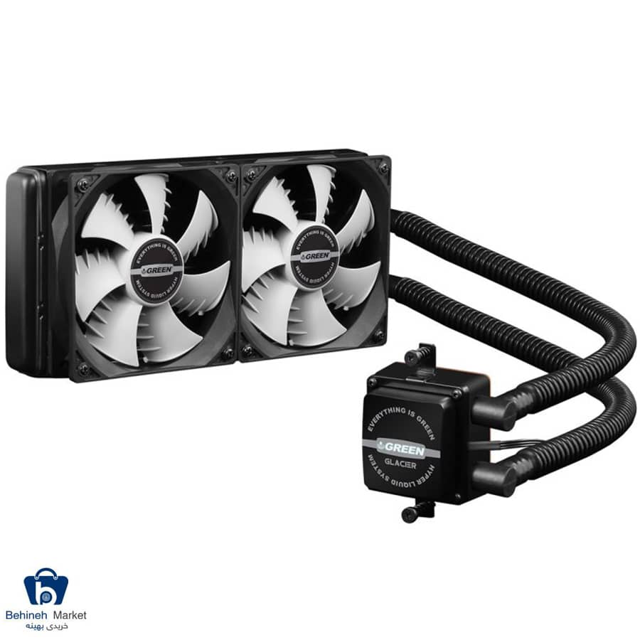 سیستم خنک کننده آبی گرین مدل Glacier GLC240A