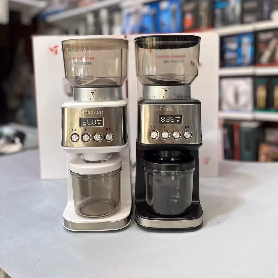 آسیاب قهوه حرفه ای مباشی توان 180 وات 16 درجه آسیاب  ارسال رایگان 