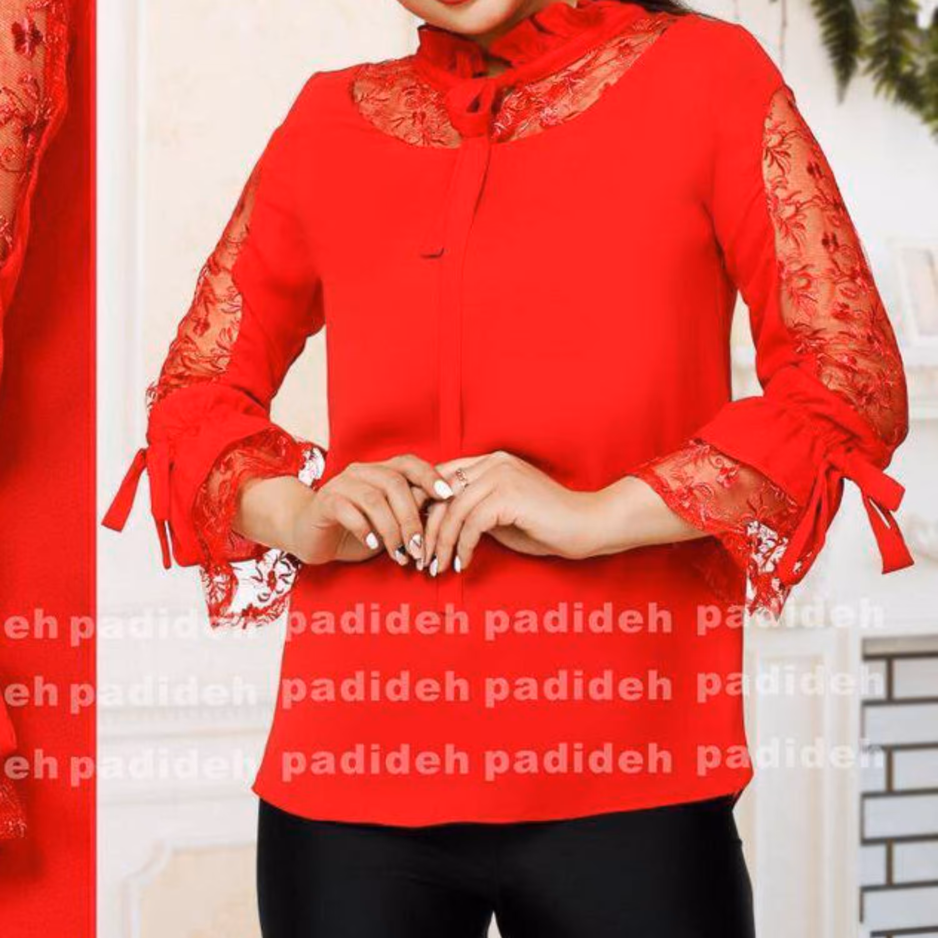 شومیز آستین عروسکی