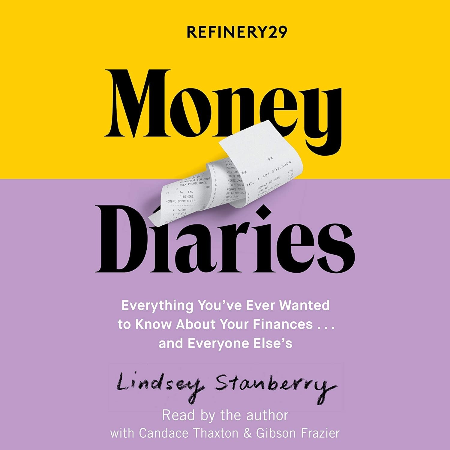کتاب زبان اصلی Refinery Money Diaries اثر Lindsey Stanberry