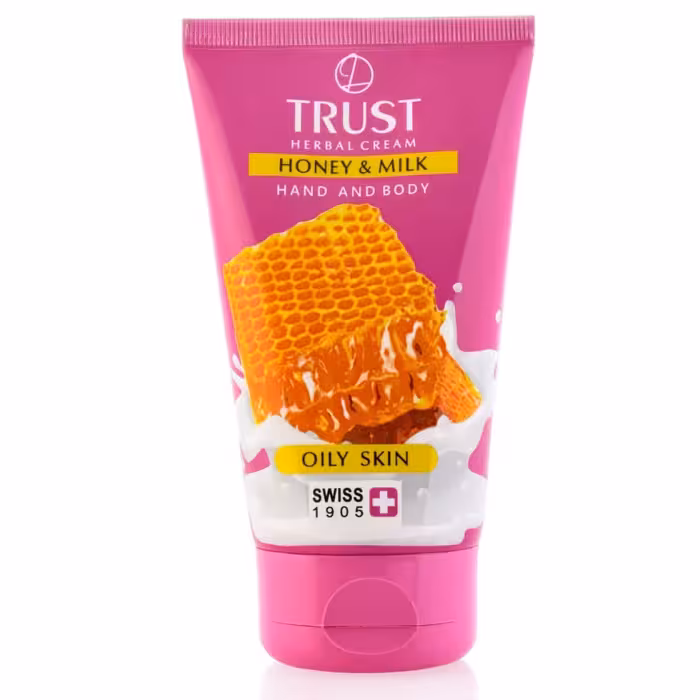 کرم نرم کننده تراست مدل پروتئین شیر و عسل حجم 150 میلی لیتر