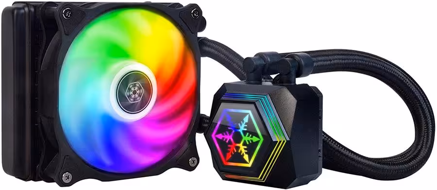 خنک کننده پردازنده سیلوراستون مدل PF120-ARGB