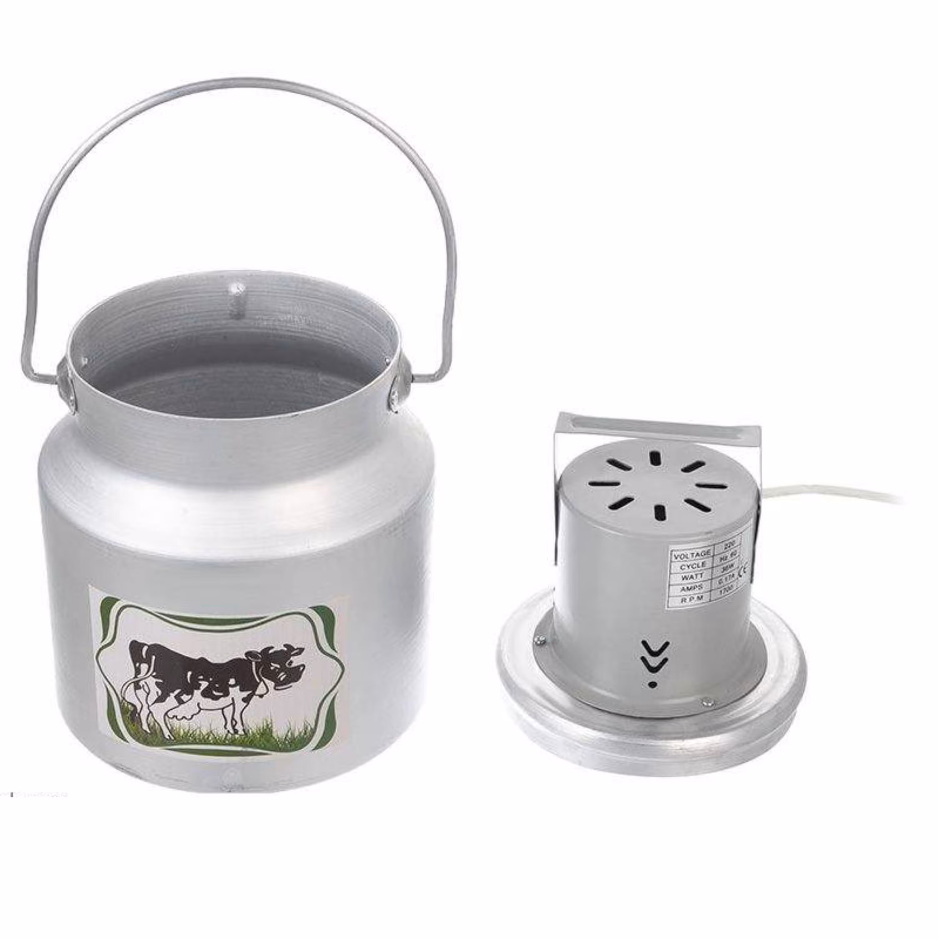 کره گیر برقی خانگی موتور بالا  یا مشک برقی ( 20 لیتری)