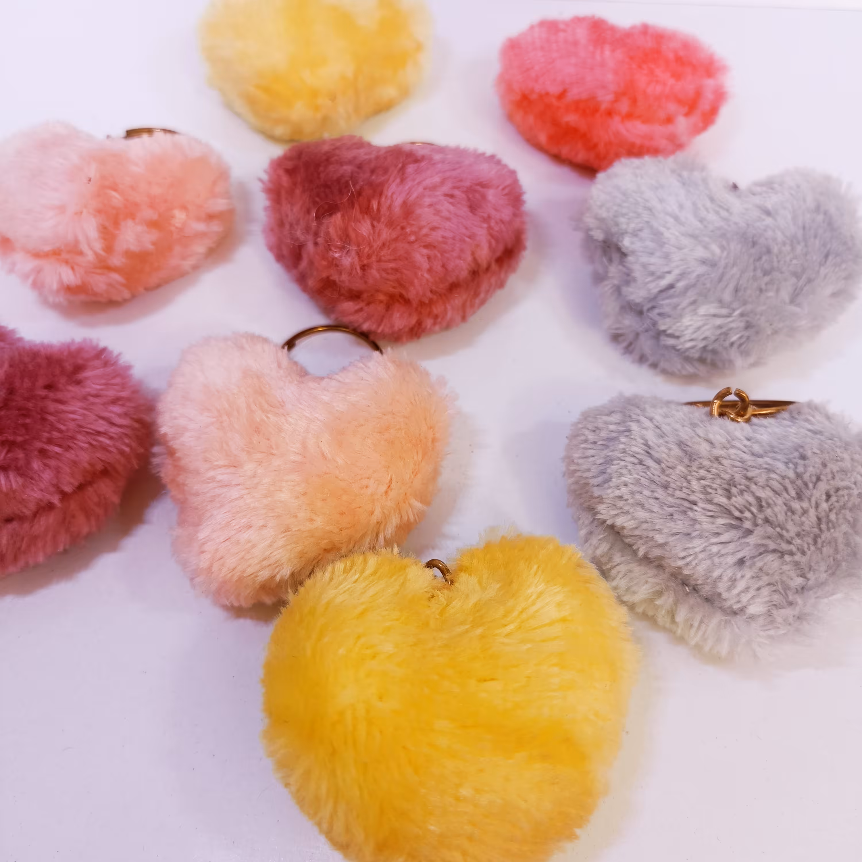 سر کلیدی قلب مخملی یک عددی