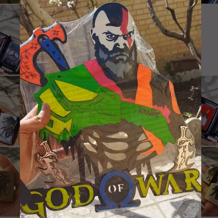 تابلو بلک لایت  زیر نور روشنایی دارد