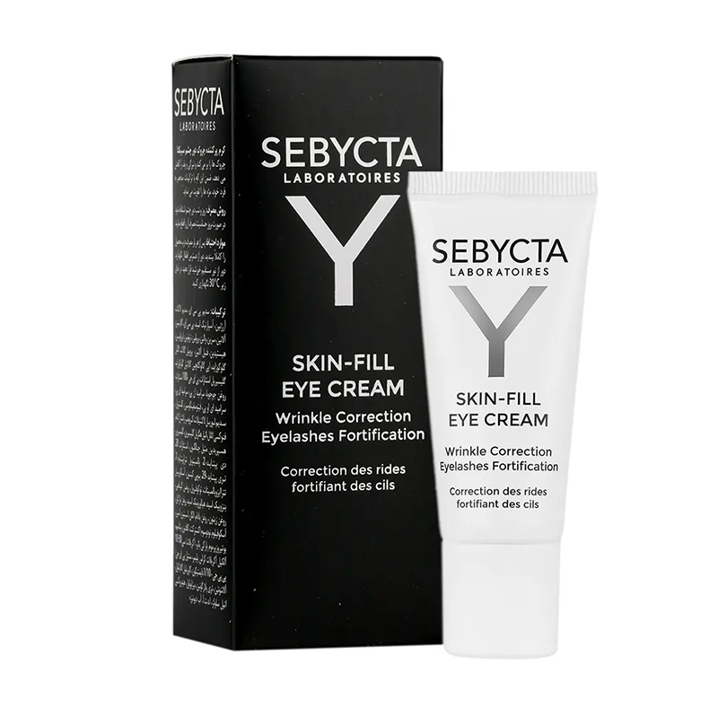 قیمت + خرید کرم پر کننده چروک دور چشم سبیکتا مدل Skin Fill حجم 15 میل
