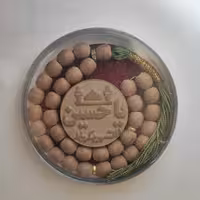 پک تسبیح و مهر  کربلا  کد 05 نقره جات لطفی